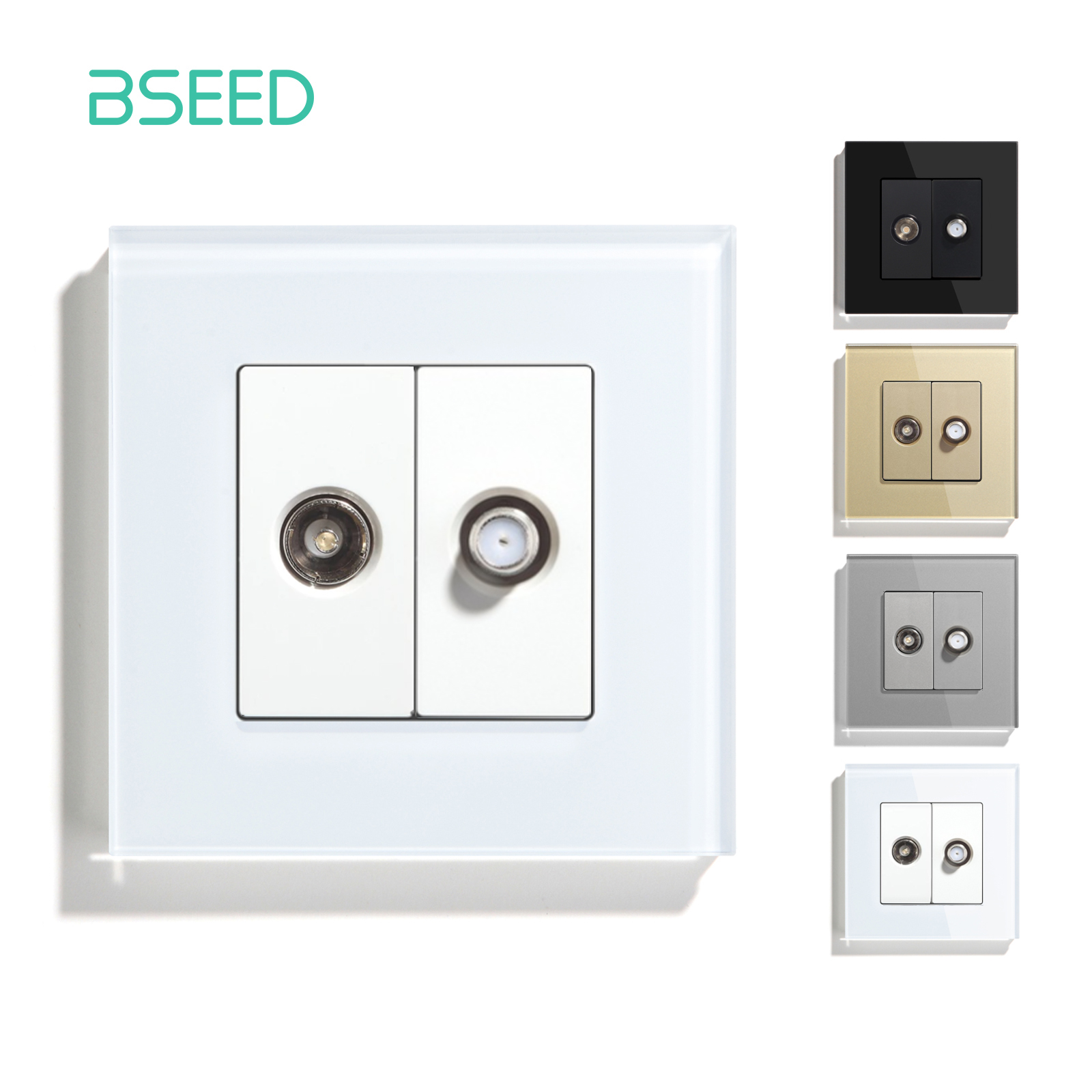 Tv Home Improvement - BSEED-enchufe de pared satelital para TV,