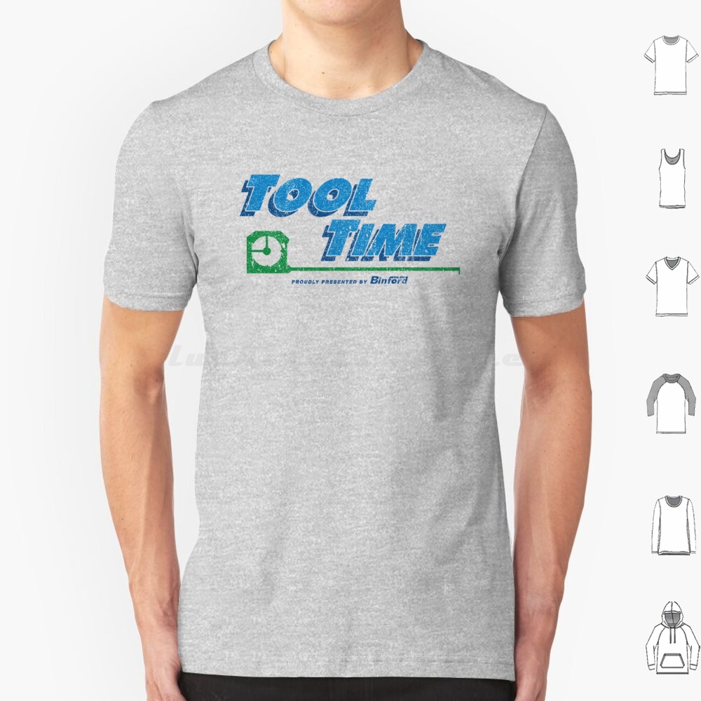 Home Improvement Man - Herramienta tiempo camiseta algodón hombres mujeres