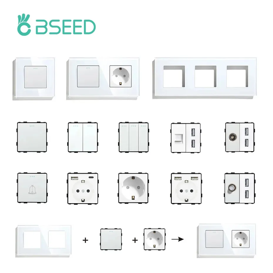 Tv Home Improvement - BSEED-pieza de interruptor de botón estándar