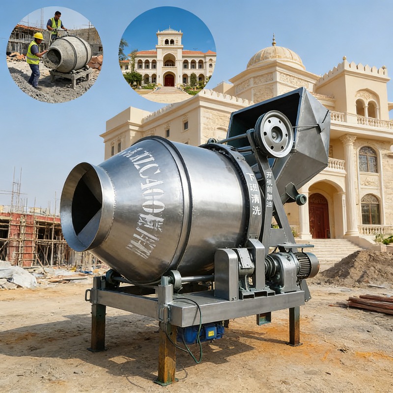 Home Improvement Contractors - Mezcladora de Cemento con Motor Diésel