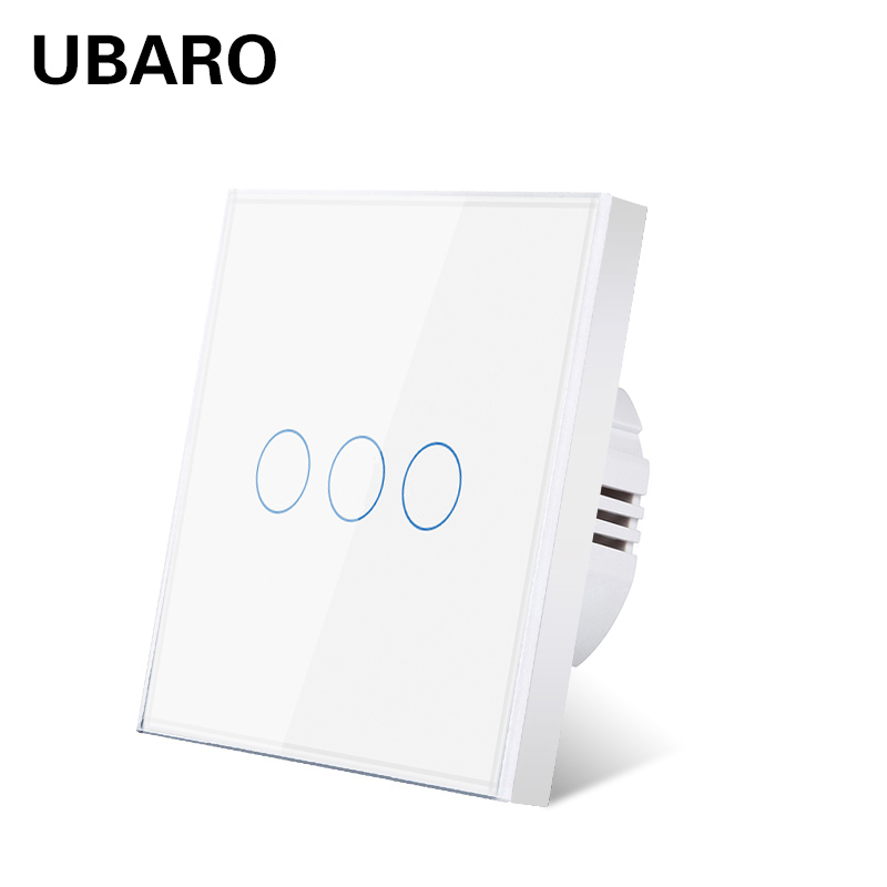 Home Improvement Years - UBARO-Interruptor táctil de pared de 3