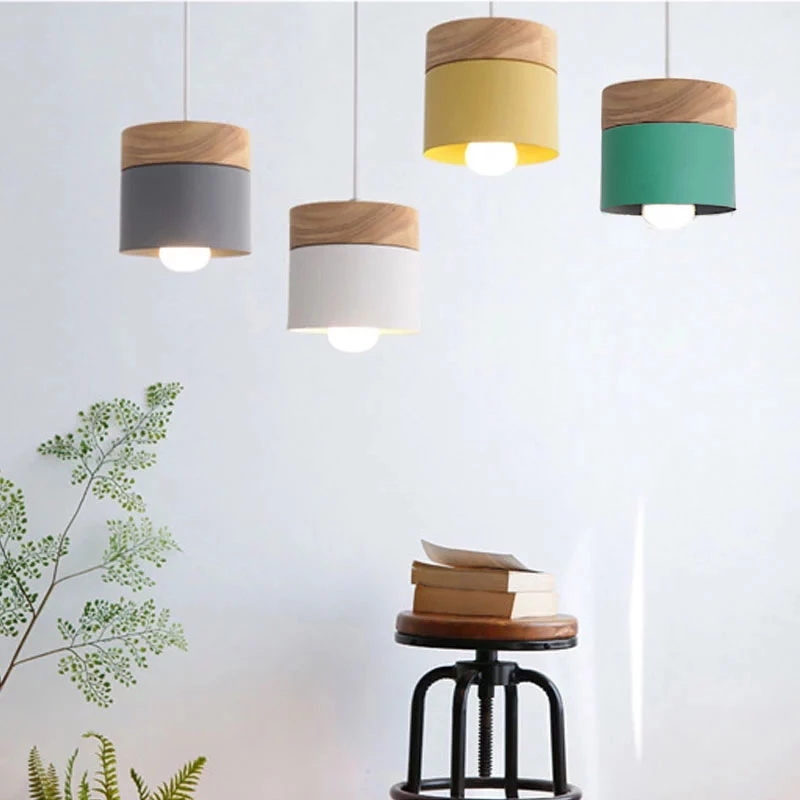 Home Improvement Years - Lámpara Colgante LED E27 de Estilo