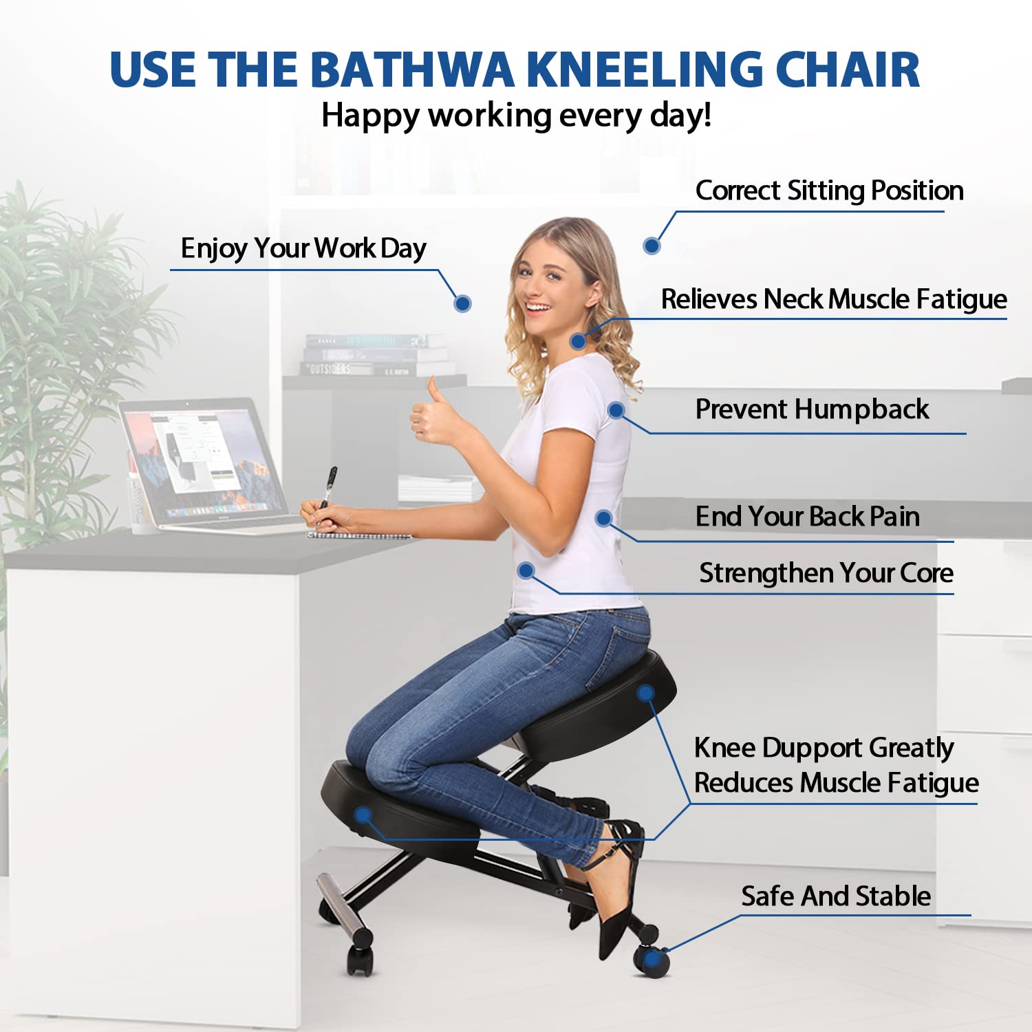 Silla Ergonómica para Arrodill - Home Improvement In Usa reseña y precio