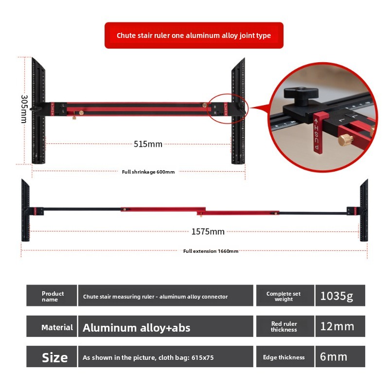 Regla para escaleras de aleaci - Home Improvement In Usa reseña y precio