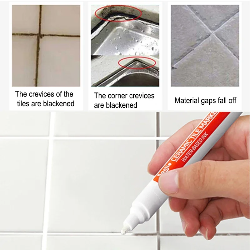 Rotulador de azulejo impermeab - Tile Grout Repair reseña y precio